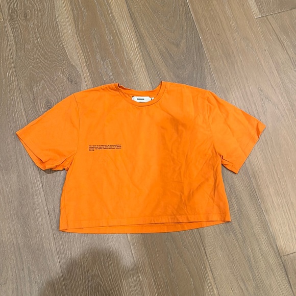 Pangaia Tops - Pangaia size xs t-shirt orange
